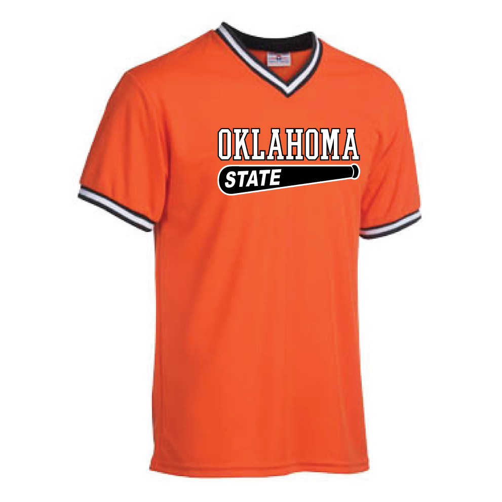 orange jersey shirt