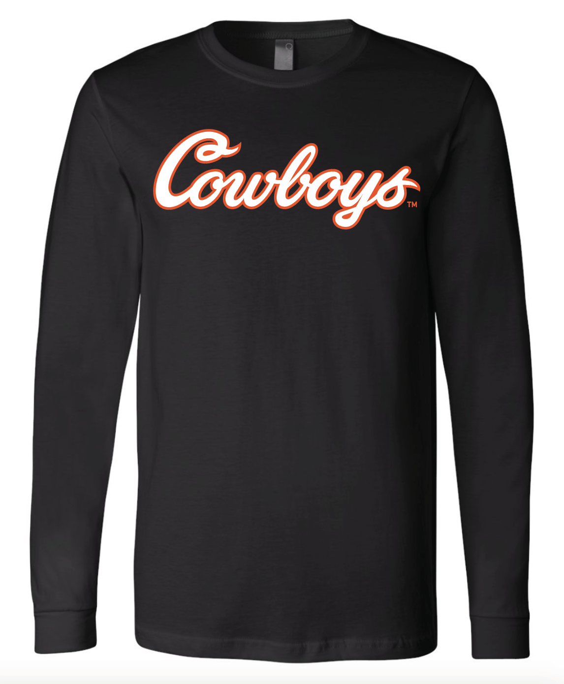 Cowboys Script Orange Hood Youth - DuPree Sports