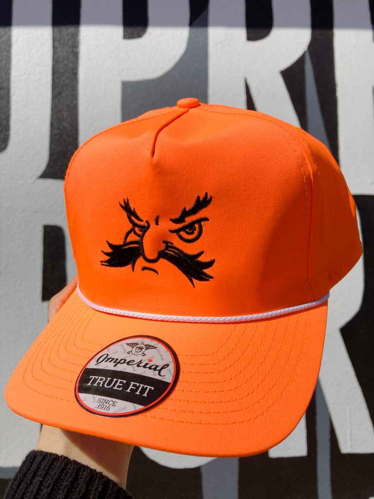 Pete Face Orange Hat - DuPree Sports