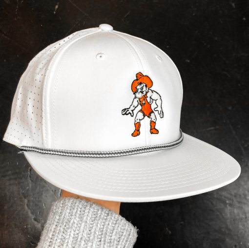 Wrestling Pete White Rope Snapback